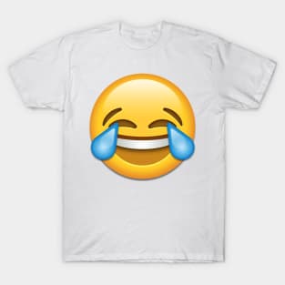 face with tears of joy T-Shirt